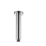 Chrome Round Vertical Shower Arm 200